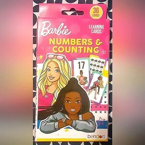 New Barbie Numbers and Counting Flashcards